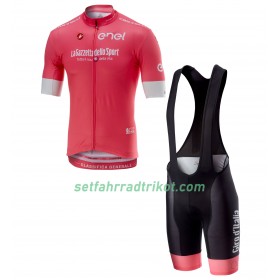 Set Rosa Kurzarmtrikot + Trägershorts 2018 Giro d'Italia